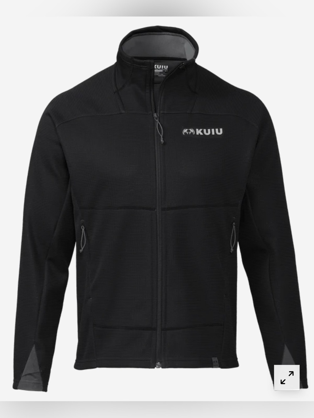 KUIU Men's Peloton 240 Full Zip - Black